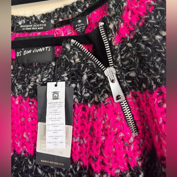 NWT Maison Scotch Galaxy Knit Sweater - Picture 6 of 11